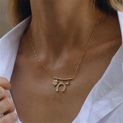 At Nalı Charm Kolye